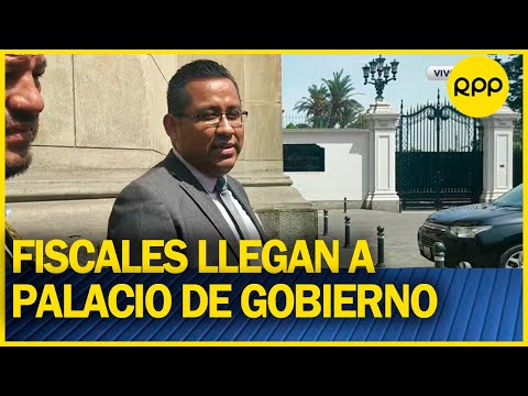 #LoÚltimo Fiscalía y Diviac llegan a Palacio de Gobierno para exhibición de documentos reservados
