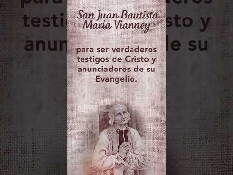 Oración a San Juan Bautista María Vianney #SantoDelDía  #TeleVID #Shorts