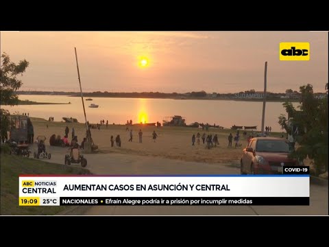Aumentan casos de Covid-19 en Asunción y Central