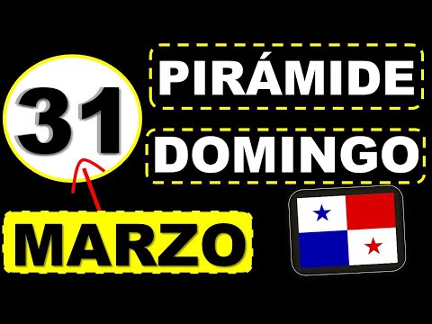 Pirámide de la Suerte Lotería de Panamá Para el Domingo 31 de Marzo 2024 Decenas de Suerte Para Hoy
