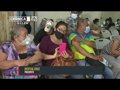 Continúa aplicación voluntaria de la vacuna contra el COVID-19 en Rivas - Nicaragua