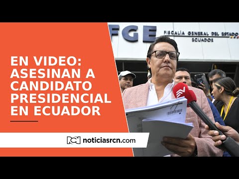 Fernando Villavicencio, candidato a la Presidencia de Ecuador, fue asesinado