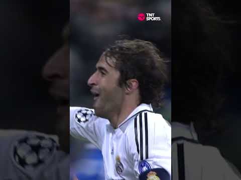 ¡GOLAZO DE RAÚL GONZÁLEZ, CON EL REAL MADRID, ANTE EL ZENIT! | UEFA CHAMPIONS LEAGUE 08-09 #Shorts