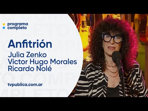 Julia Zenko, Víctor Hugo Morales y Ricardo Nolé - Anfitrión, Lito Vitale