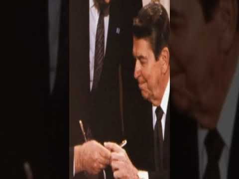 la petición de Ronald Reagan al mundo