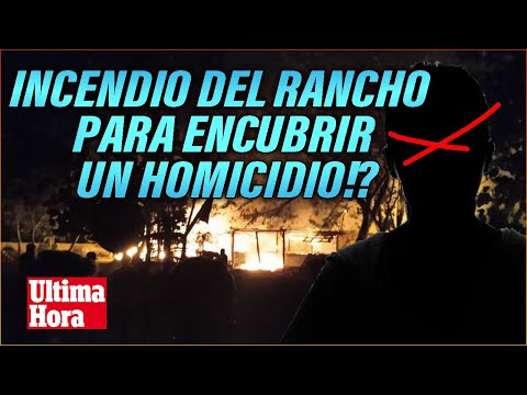 MUY SOSPECHOSO SUCESO DEL RANCHO: QUERÍAN BORRAR EVIDENCIA Y TESTIGO DE HURT0 AL LUGAR!!?