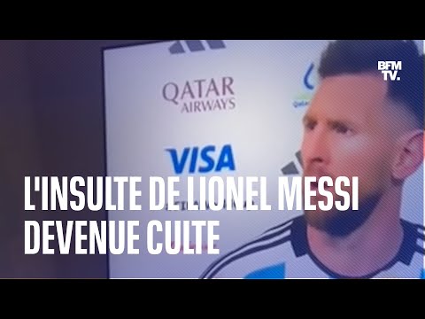 Cette insulte de Lionel Messi est devenue culte en Argentine
