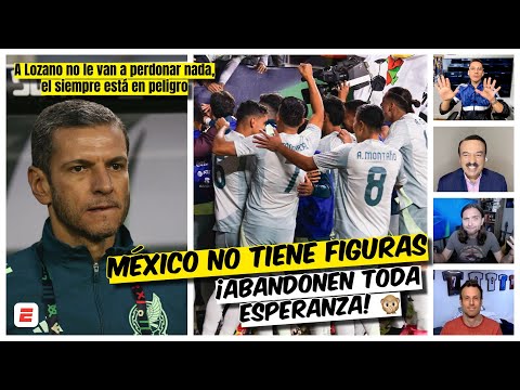 MÉXICO tiene un PLAN INSOSTENIBLE, no pueden ganar ante Uruguay y Brasil sin FIGURAS | Exclusivos