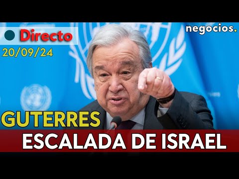 DIRECTO: Guterres ante la escalada total de Israel: Hezbolá contraataca e Irán amenaza