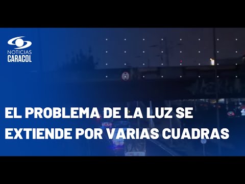 Hace más de dos meses, tres kilómetros de la autopista Sur en Soacha están sin luz