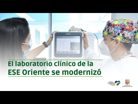 Moderno y renovado quedó el laboratorio clínico de la ESE Oriente.