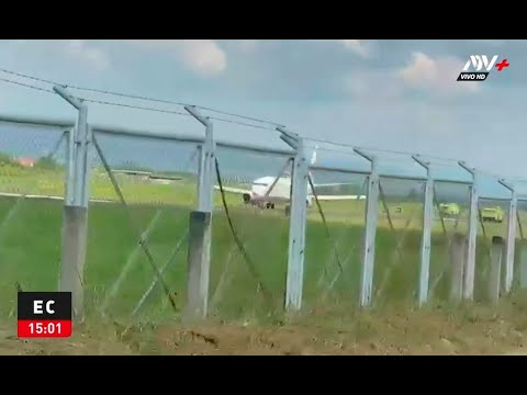 Tarapoto: Avión aterriza de emergencia tras presentar fallas en los motores
