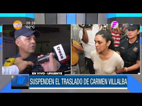 Suspenden traslado de Carmen Villalba a otra penitenciaria