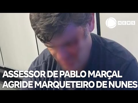 Assessor de Pablo Marçal agride marqueteiro de Ricardo Nunes durante debate