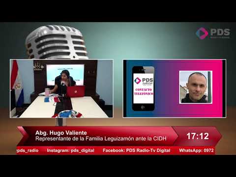 Entrevista- Abg. Hugo Valiente- Representante de la Familia Leguizamón ante la CIDH pt2