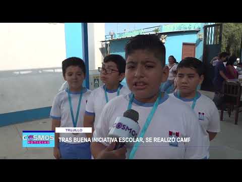 Trujillo: Tras buena iniciativa escolar, se realizó campaña médica