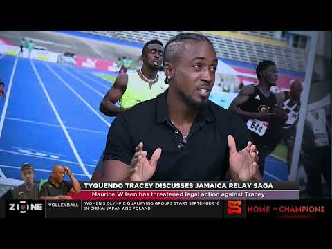 Tyquendo Tracey discusses JA relay saga, Maurice Wilson has threatened legal action against Tracey