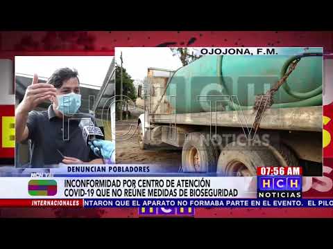 ¡Preocupados habitantes de Ojojona! por la habilitación de Centro Comunal para casos de Covid-19