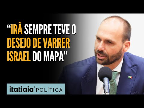 EDUARDO BOLSONARO COMENTA ATAQUE DO IRÃ CONTRA ISRAEL: MAIS PAÍSES PODEM ENTRAR NESTA GUERRA