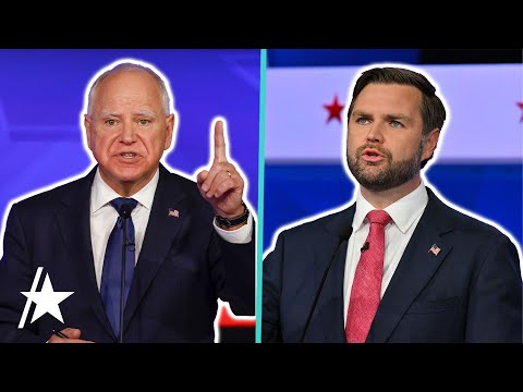 Tim Walz’s Taylor Swift Bracelet, J.D Vance’s Pink Tie & More VP Debate Moments