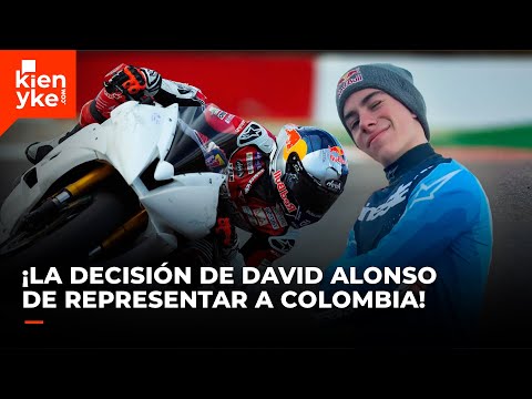 La historia detrás de David Alonso, el colombiano que brilla en el motociclismo