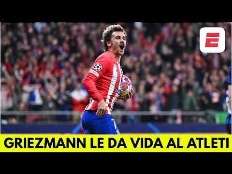 GOL DE GRIEZMANN le da VIDA al ATLÉTICO DE MADRID en la serie vs INTER | UEFA Champions League