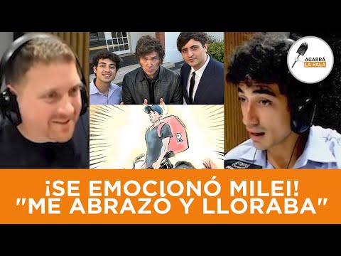 REPARTIDOR QUE AYUDÓ A FRAN FIJAP, EMOCIONÓ A TODOS EN LO DE VIALE: “MILEI LLORABA Y ME ABRAZÓ”