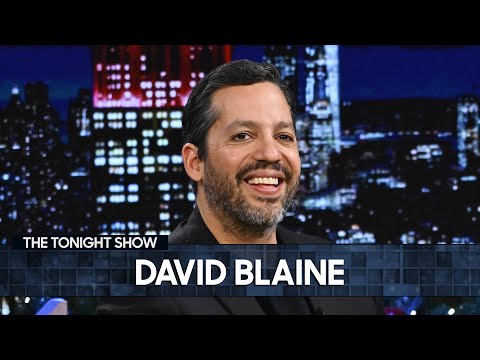 David Blaine Had His Shoulder Popped Back in Mid-Show by an Audience Member | The Tonight Show