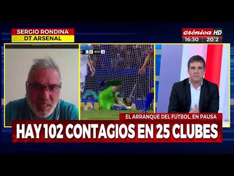 Fútbol Argentino: 102 contagiados con coronavirus en 25 clubes