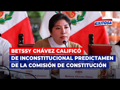 Chávez critica predictamen de reducción de votos para suspensión presidencial: Es inconstitucional