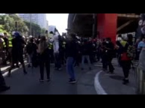 Protestas en Brasil a favor y en contra de Bolsonaro
