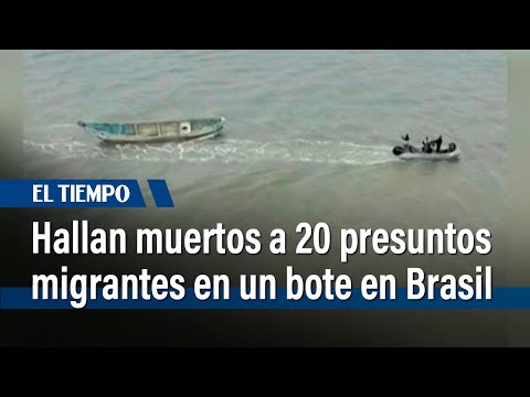 Hallan muertos a 20 presuntos migrantes haitianos en un bote en el norte de Brasil