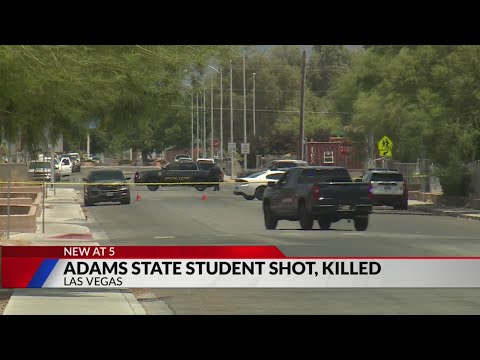 Colorado student shot, killed in Las Vegas