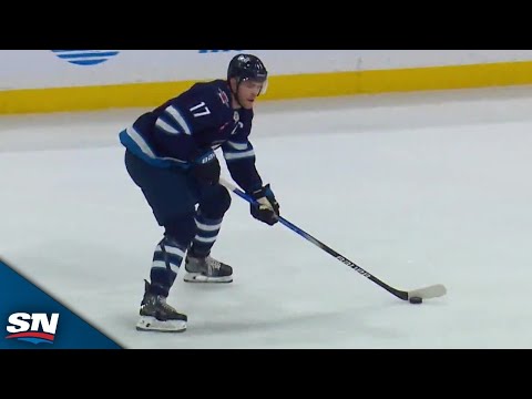 Jets Adam Lowry Takes Advantage Of Cale Makars Pinch To Score On Rush