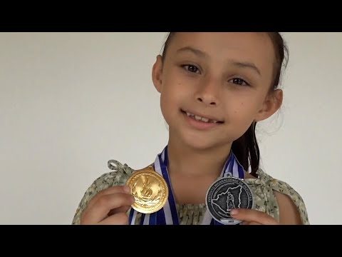 Conocé la historia de Valentina Quiñónez, quien a sus 7 años practica diversos deportes