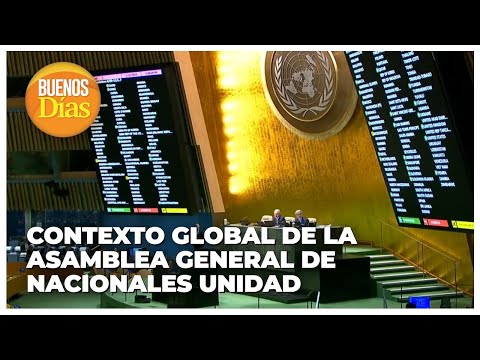 Contexto global de la Asamblea General de las Naciones Unidas - Alejandro Linares