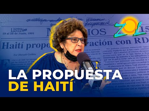 Consuelo Despradel: Haití propone integración con RD en 1901