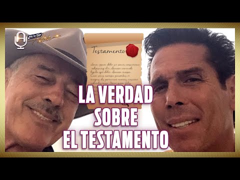 ROBERTO PALAZUELOS nunca estuvo en el TESTAMENTO de ANDRÉS GARCÍA