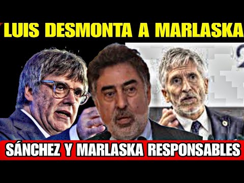 LUIS DEL PINO DESTAPA LAS RESPONSABILIDADES DE MARLASKA Y PEDRO SÁNCHEZ POR LA FUGA DE PUIGDEMONT