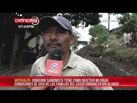 Arranca el programa Calles para el Pueblo 2020 en Río Blanco, Matagalpa - Nicaragua
