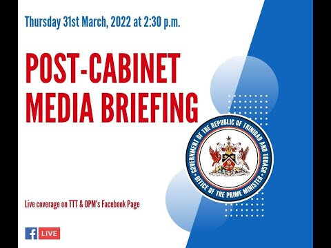 Post Cabinet Media Briefing - Thursday March 31st 2022