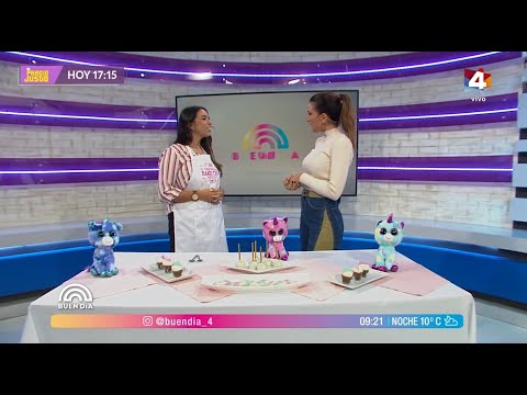 Buen Día - Rincón Dulce: Nos visita Camila Rodríguez, pastelera estrella de Bake Off Uruguay