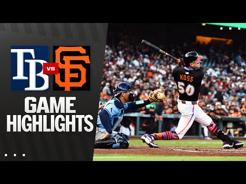 Rays vs. Giants Game Highlights (8/16/25) | MLB Highlights