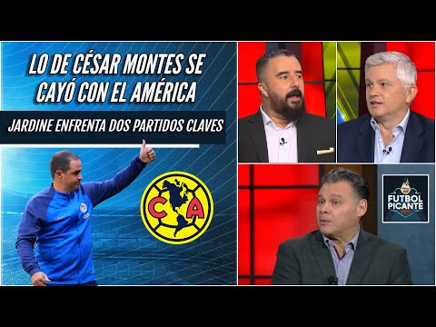 AMÉRICA Jardine NO PUEDE FALLAR ante Cruz Azul y Chivas. La paciencia no es eterna | Futbol Picante