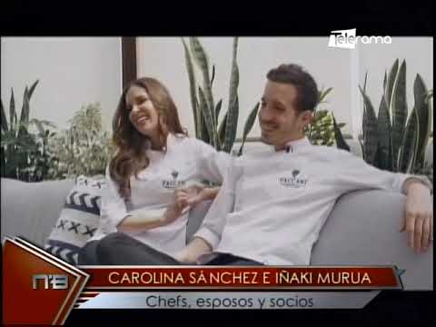 Carolina Sánchez e Iñaki Murua Chefs, esposos y socios