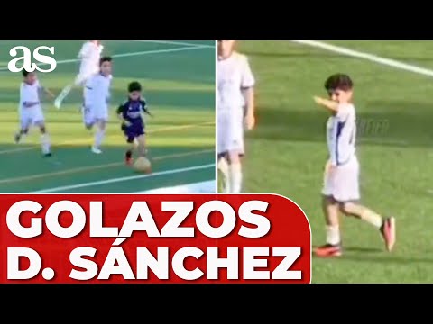 DAVID SÁNCHEZ, del Real Madrid, viral por estos GOLAZOS en la cantera y LA FÁBRICA