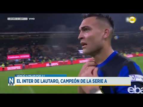 El Inter de Lautaro, campeón de la serie A ?N20:30?22-04-24