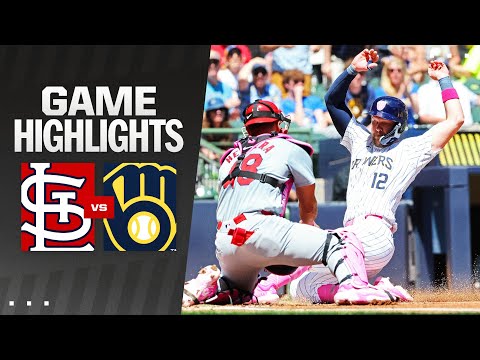 Cardinals vs. Brewers Game Highlights (5/12/24) | MLB Highlights