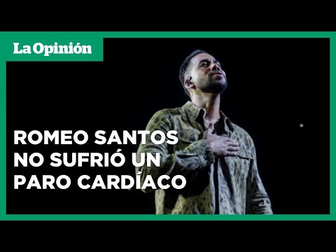 Romeo Santos asegura que no sufrió un ataque cardíaco I La Opinión