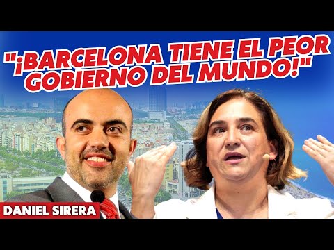 Daniel Sirera (PP) desmonta a Ada Colau: ¡Barcelona tiene el peor Gobierno del mundo!